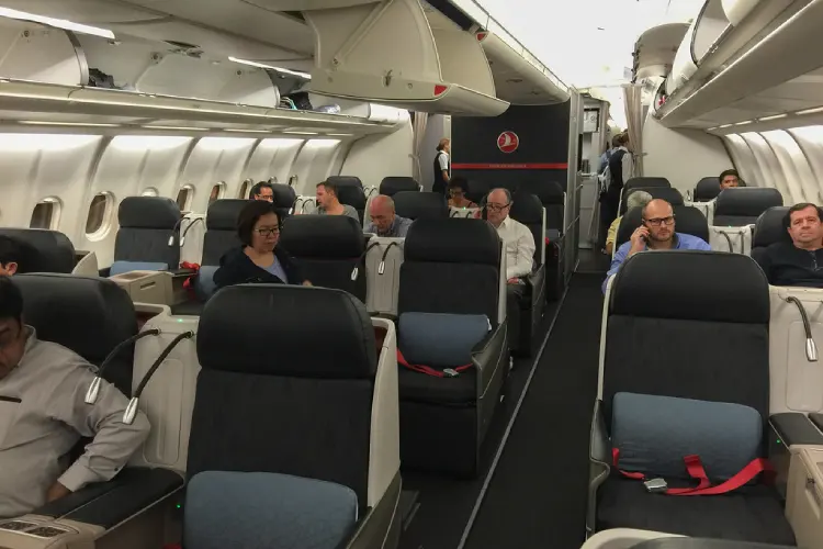 بیزینس کلاس ترکیش ایرلاین