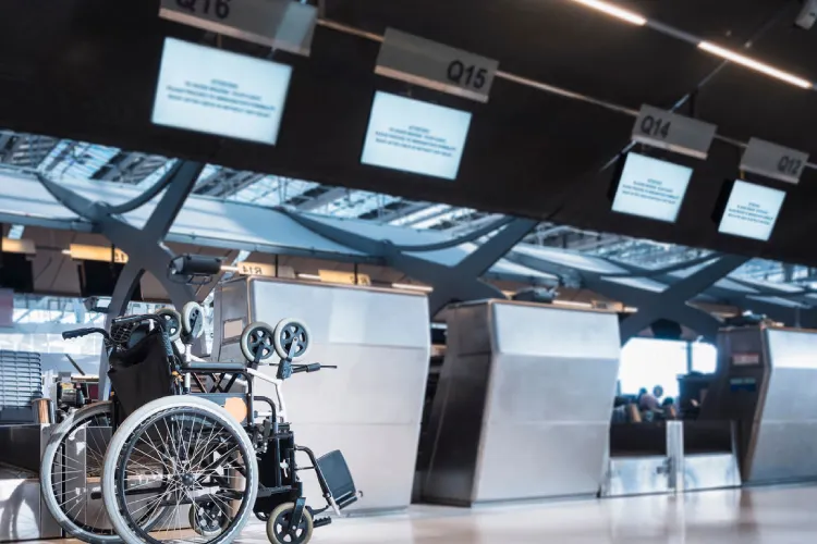 رزرو خدمات ویلچر هواپیما در فرودگاه امام 